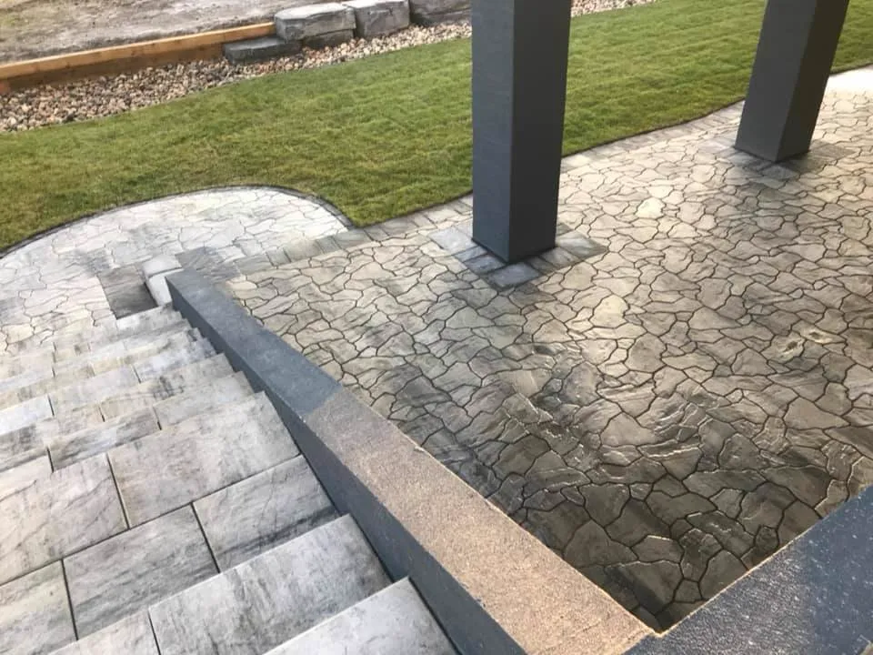 Steps and patio reset